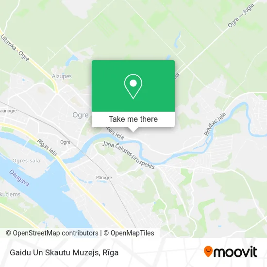 Gaidu Un Skautu Muzejs map