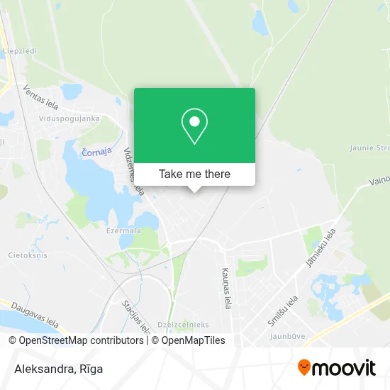 Aleksandra map