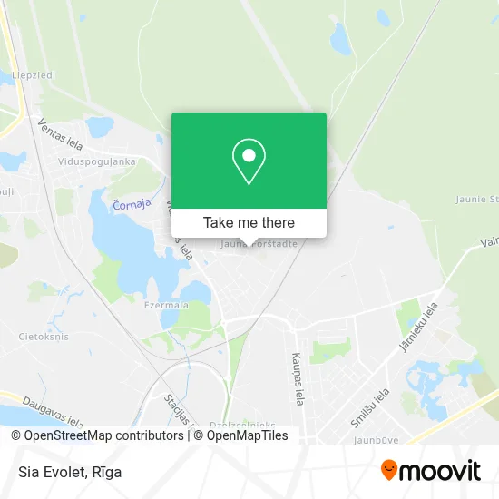 Sia Evolet map