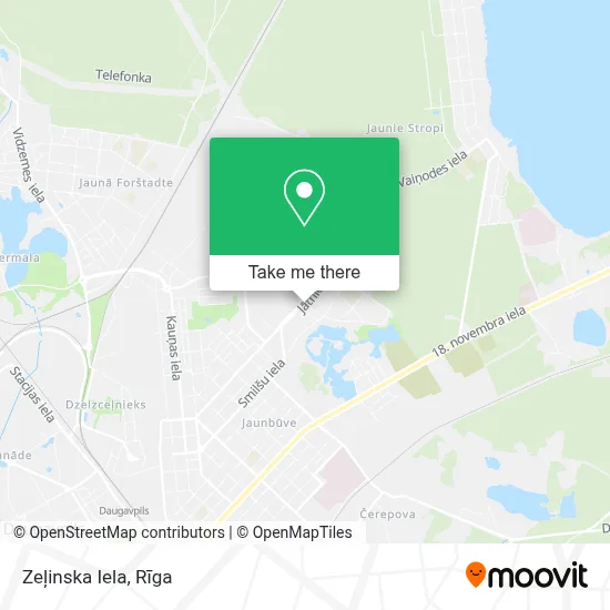 Zeļinska Iela map