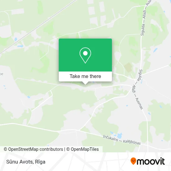 Sūnu Avots map