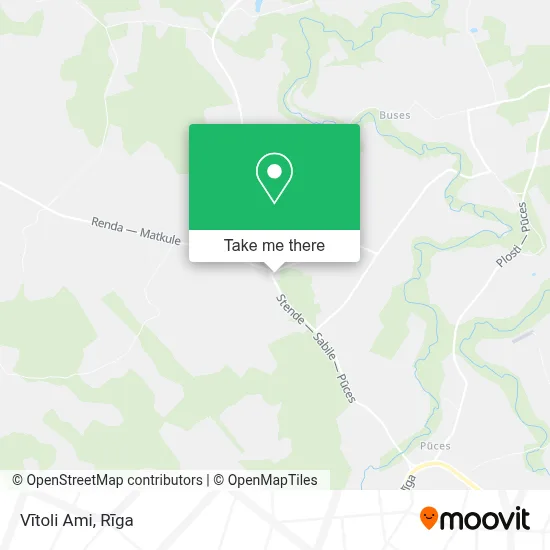 Vītoli Ami map