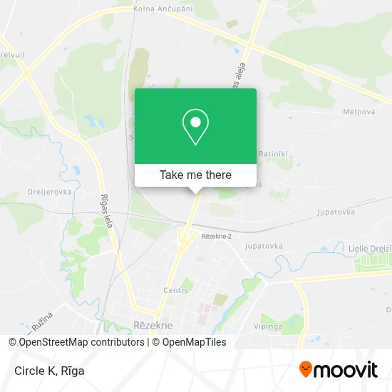 Circle K map