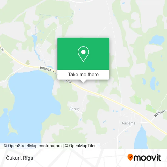 Čukuri map