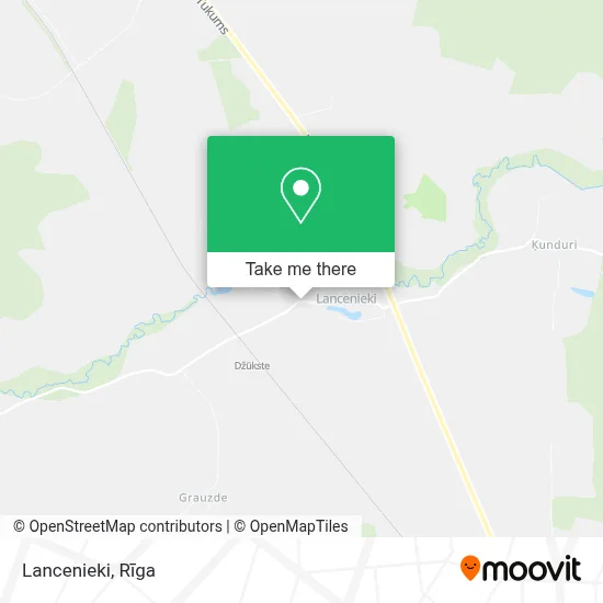 Lancenieki map