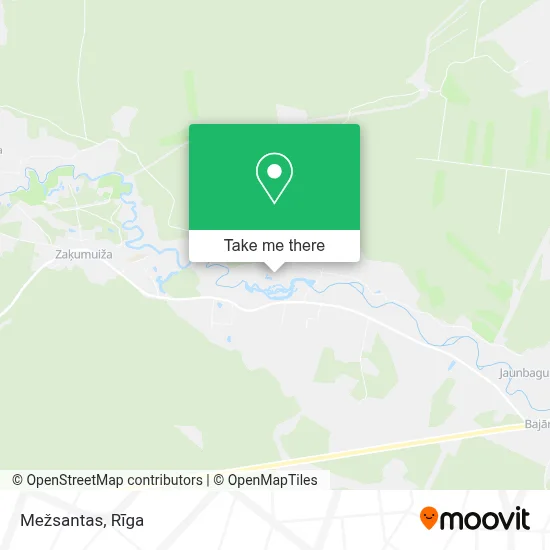 Mežsantas map