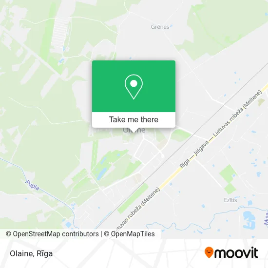 Olaine map