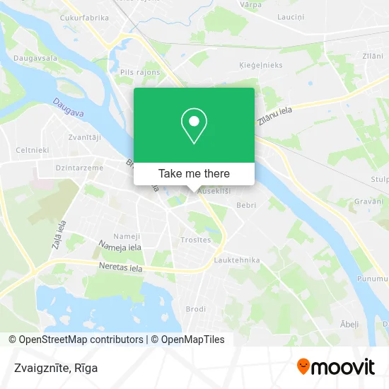 Zvaigznīte map
