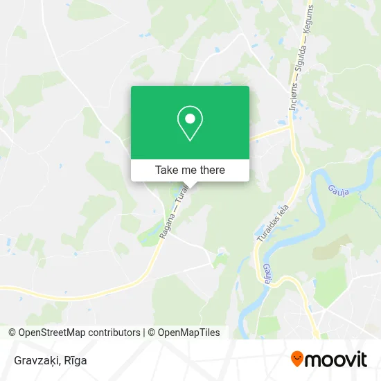 Gravzaķi map