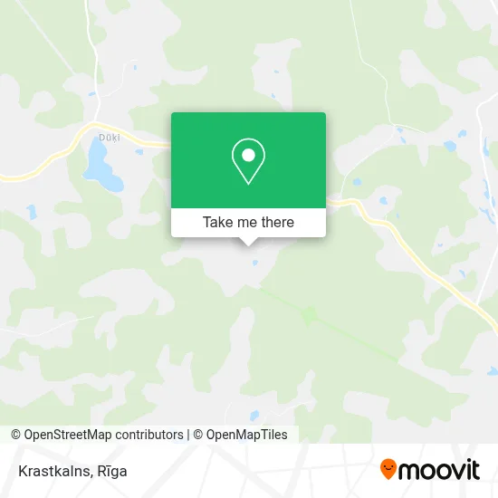 Krastkalns map