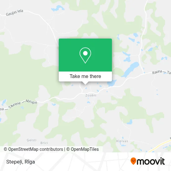 Stepeļi map