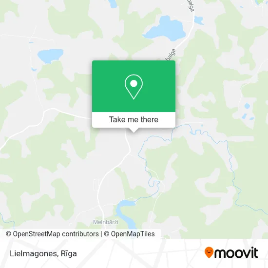 Lielmagones map