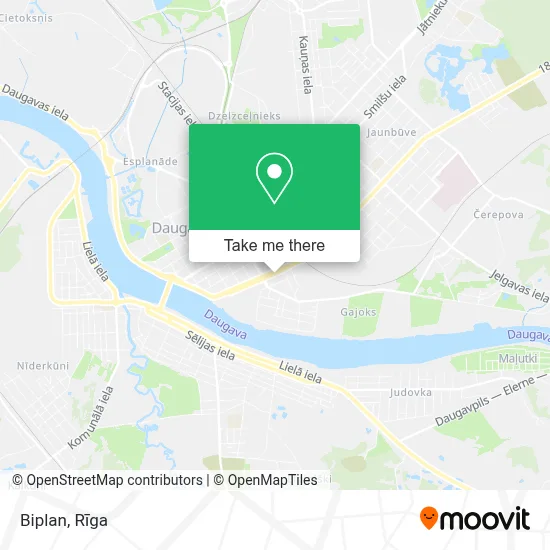 Biplan map