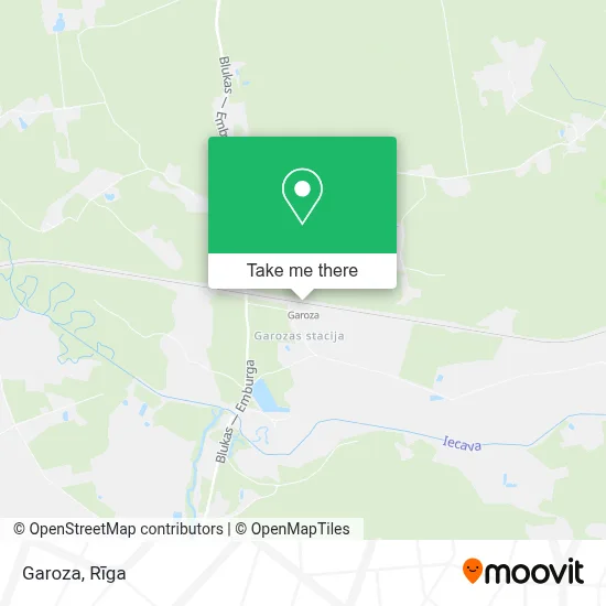 Garoza map