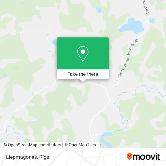 Liepmagones map