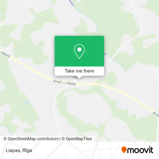 Liepas map