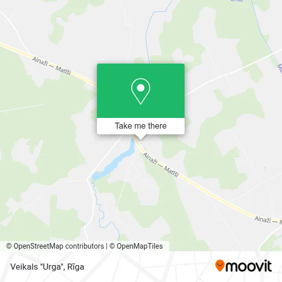 Veikals ''Urga'' map