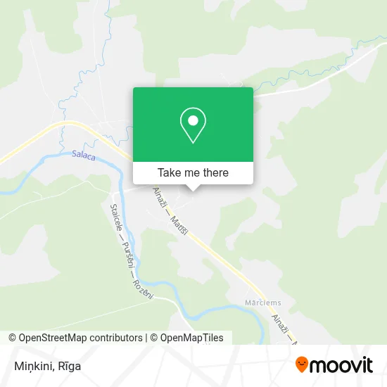 Miņkini map