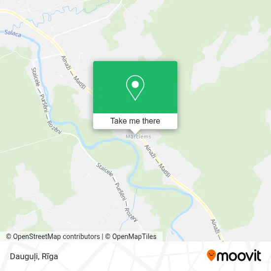Dauguļi map