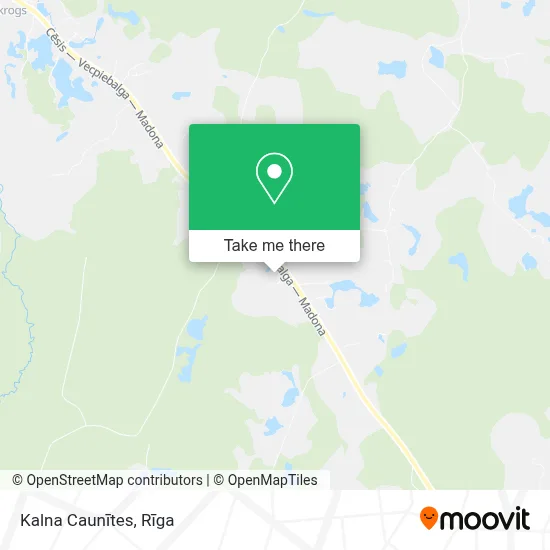 Kalna Caunītes map