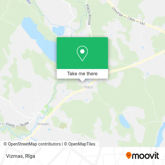 Vizmas map