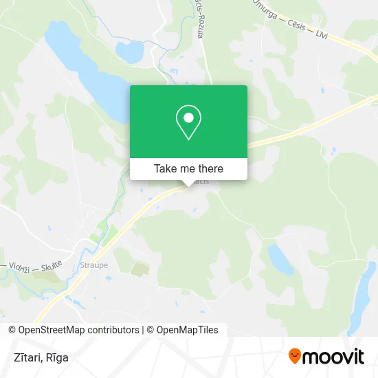 Zītari map