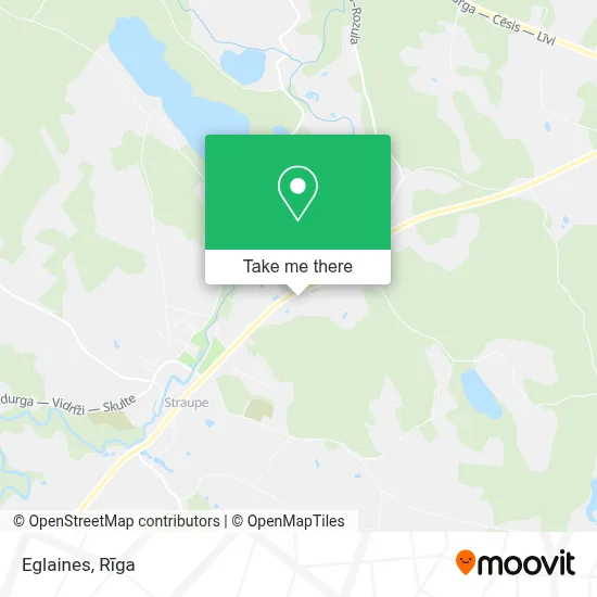 Eglaines map