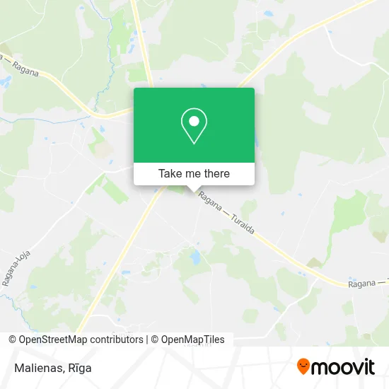 Malienas map