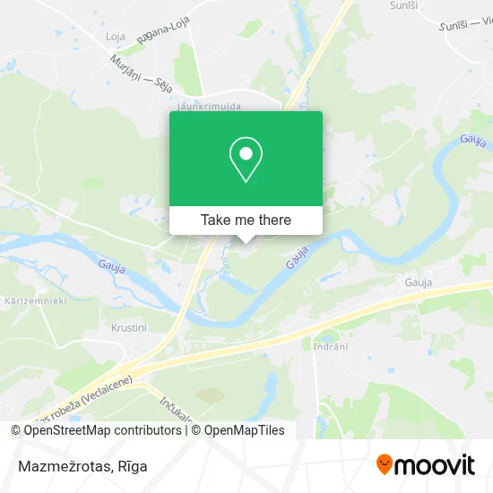 Mazmežrotas map