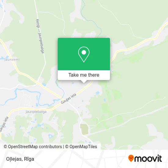 Oļlejas map