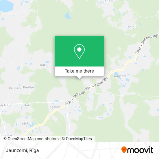 Jaunzemi map