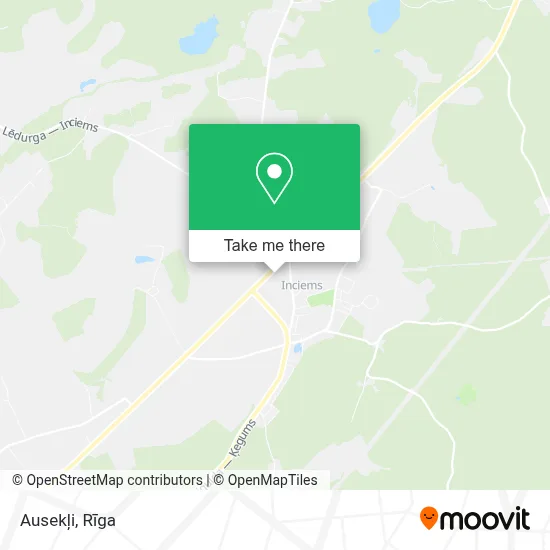 Ausekļi map