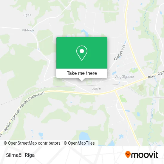 Silmači map