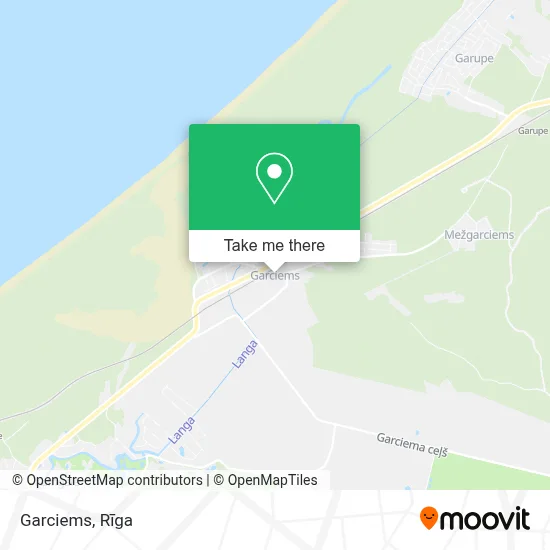 Garciems map