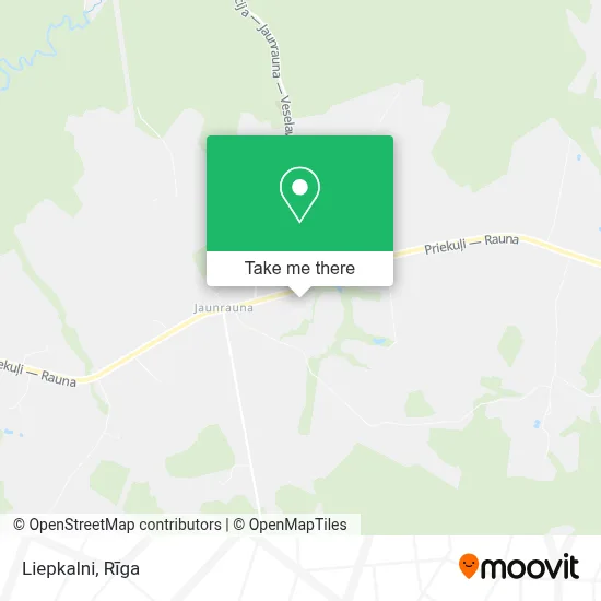 Liepkalni map