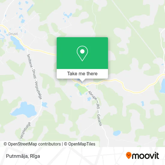 Putnmāja map