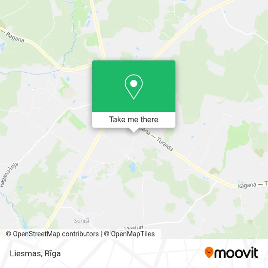Liesmas map