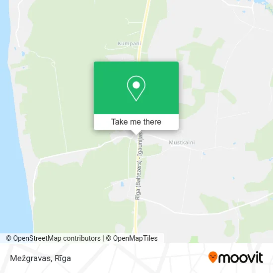 Mežgravas map