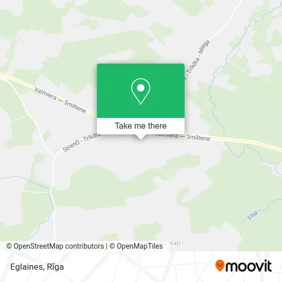 Eglaines map