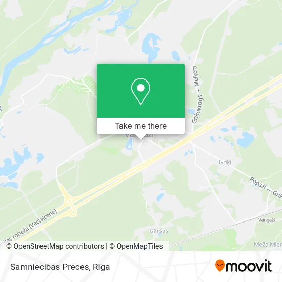 Samniecibas Preces map