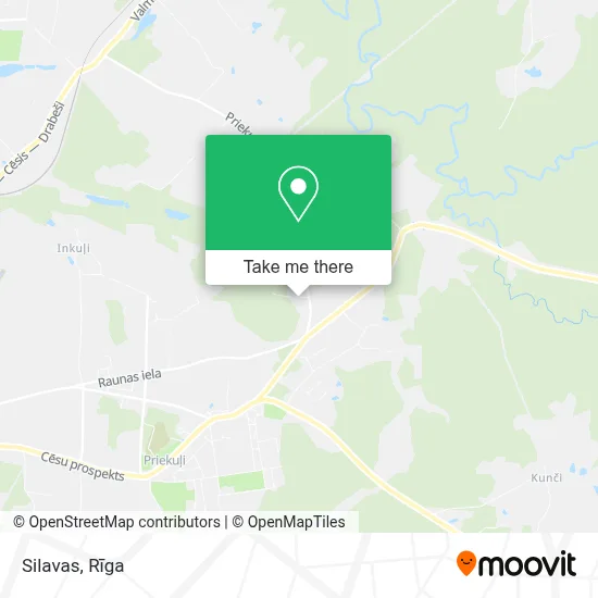 Silavas map