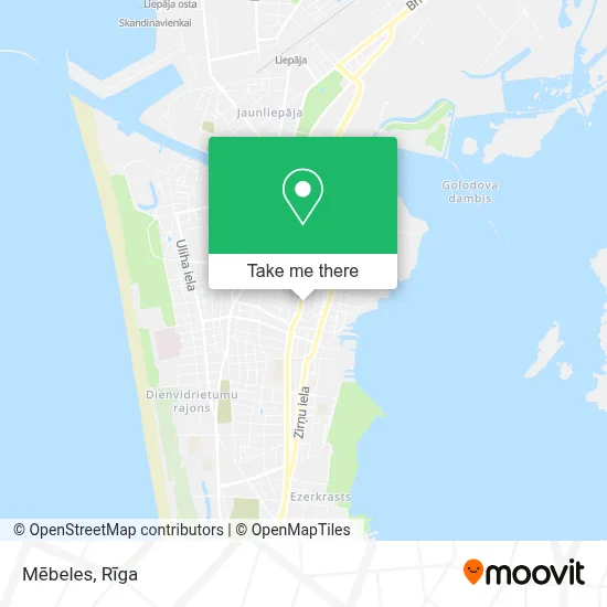 Mēbeles map