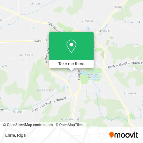 Ehrle map