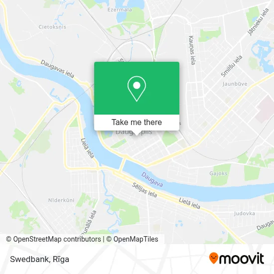 Swedbank map