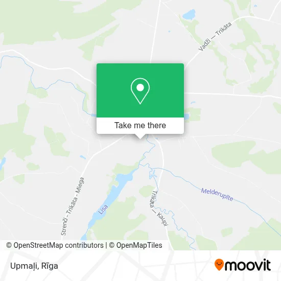 Upmaļi map