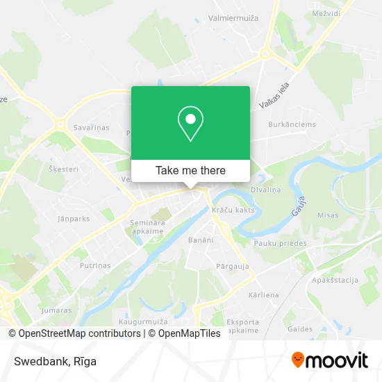 Swedbank map