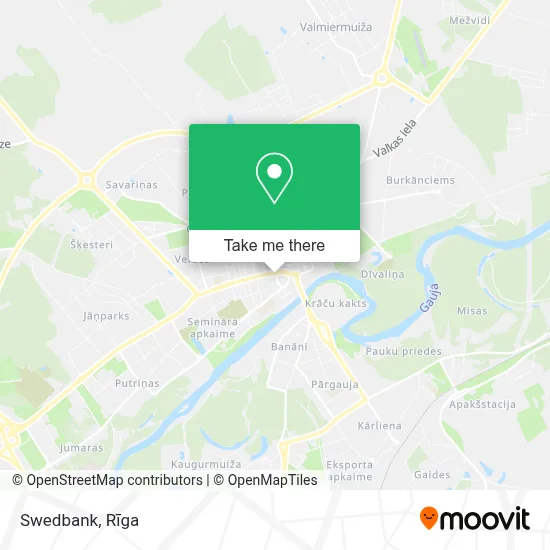 Swedbank map