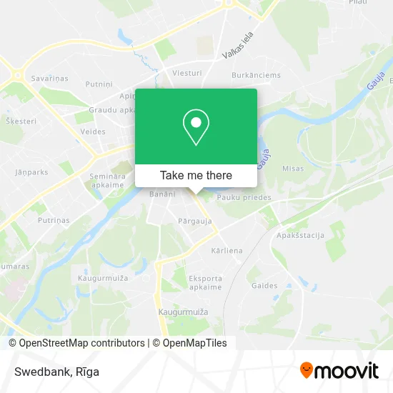 Swedbank map