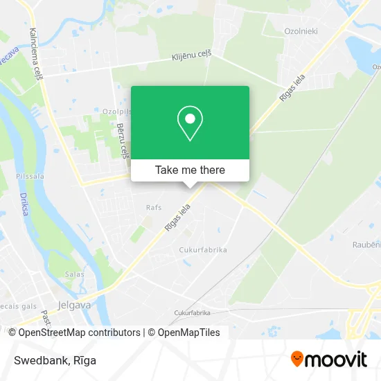 Swedbank map