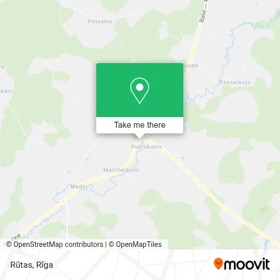 Rūtas map